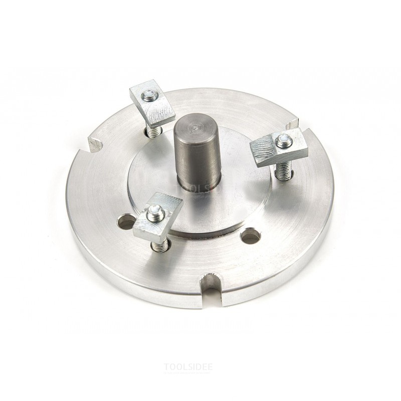 HBM 100 mm Flange with Clamping Set for 80 mm Chuck