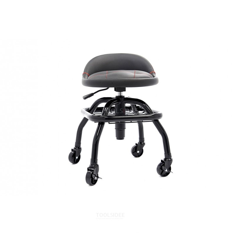 HBM Professionele Werkplaatsstoel, Werkstoel Met Gasveer - Model 3