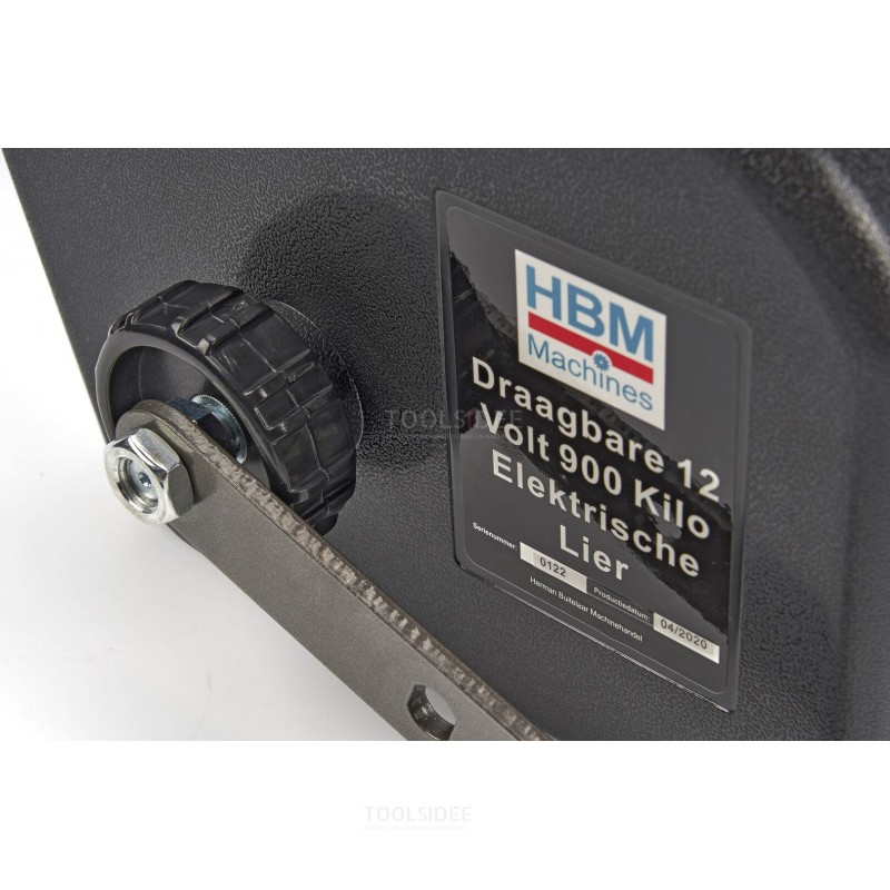 HBM Portable 12 Volt 900 Kilo Electric Winch
