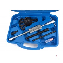 HBM 6 Piece Wheel Hub Puller Set With Hammer Puller, Hammer For 4 and 5 Hole Pitch Circle 100 - 115 mm