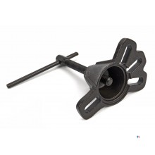 HBM 6 Piece Wheel Hub Puller Set With Hammer Puller, Hammer For 4 and 5 Hole Pitch Circle 100 - 115 mm