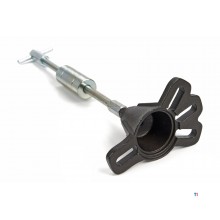 HBM 6 Piece Wheel Hub Puller Set With Hammer Puller, Hammer For 4 and 5 Hole Pitch Circle 100 - 115 mm