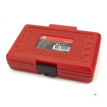 AOK 18-delars professionell slagskruvmejseluppsättning med bitar och kepsar