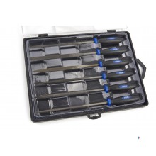 HBM 6 stykke Deluxe nålefil sæt, nøglefil sæt med bløde greb håndtag HBM 6 stykke Deluxe nålefil sæt, nøglefil sæt med bløde greb håndtag