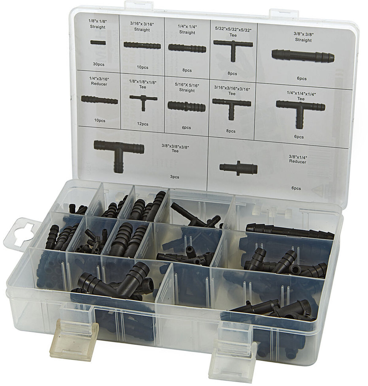 HBM 113-stykke sortiment Vakuumlinjekontakter HBM 113-stykke sortiment Vakuumlinjekontakter