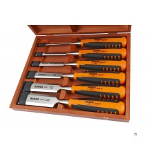 Ensemble de burins 6 pièces Bahco 424P-S6-EUR Ensemble de burins 6 pièces Bahco 424P-S6-EUR