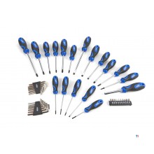 HBM Profi 44-piece Soft Grip Screwdriver Set, Allen Key Set and Bit Set HBM Profi 44-piece Soft Grip Screwdriver Set, Allen Key Set and Bit Set