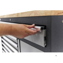 HBM 7 Loading 136 cm. Professional Tool Cabinet, Workbench With Door For Workshop Equipment