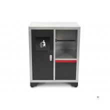 HBM Deluxe Waste Bin and Paper Holder For Workshop Equipment