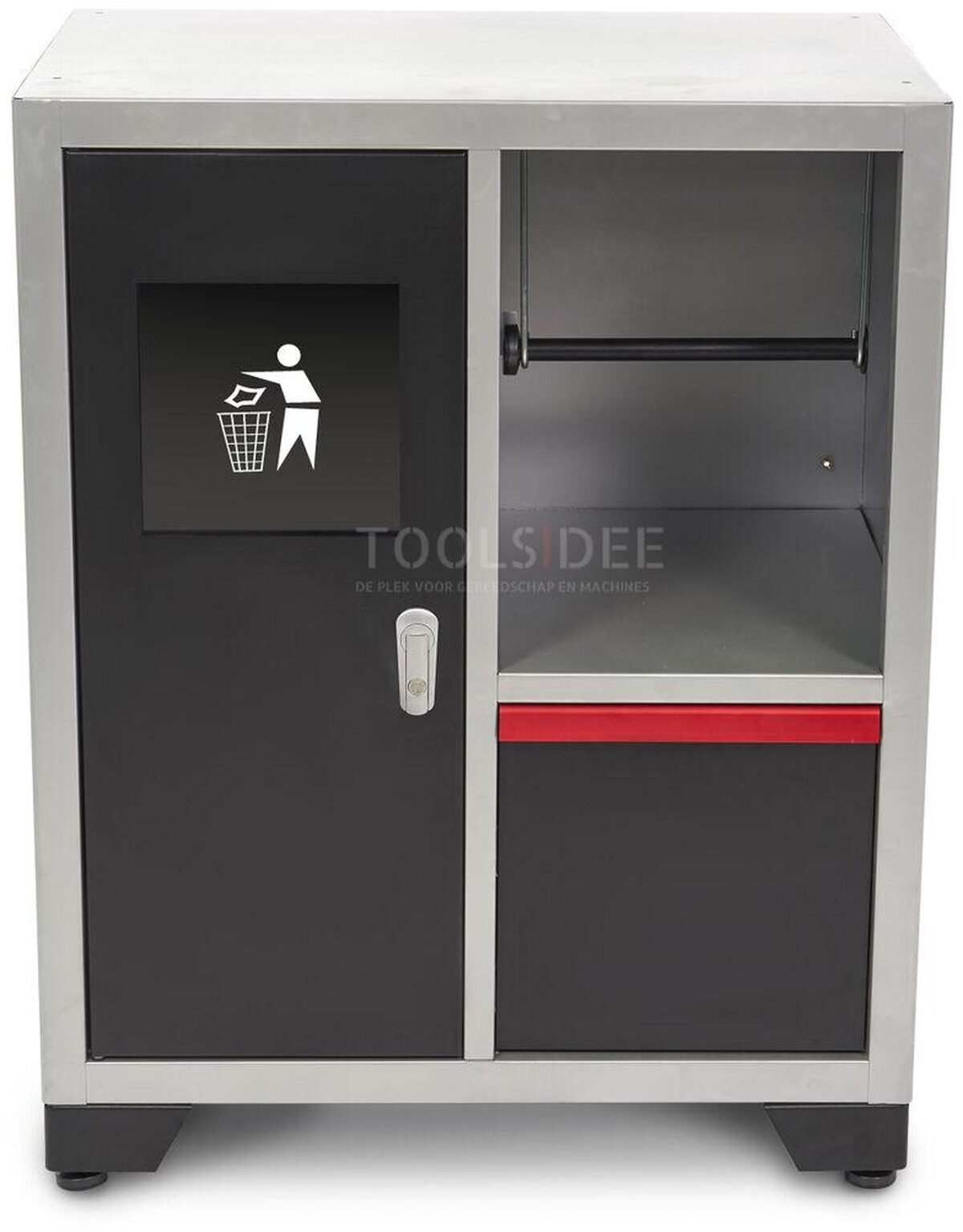 HBM Deluxe Waste Bin and Paper Holder For Workshop Equipment