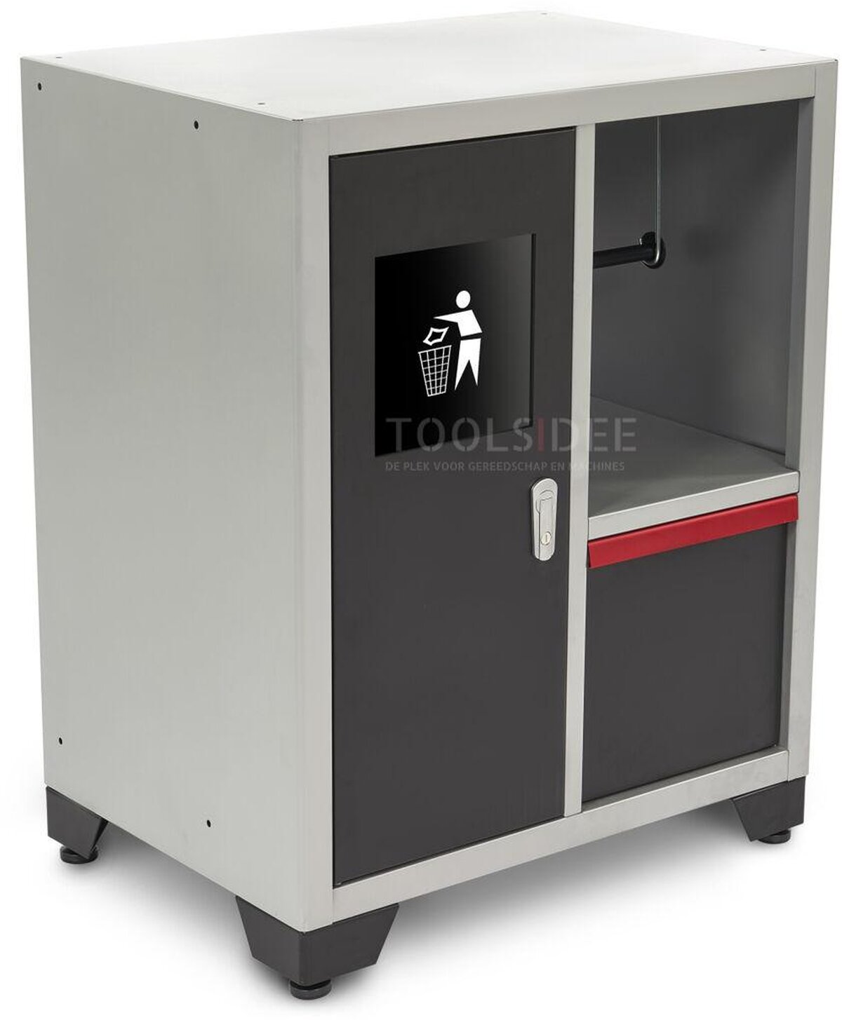 HBM Deluxe Waste Bin and Paper Holder For Workshop Equipment