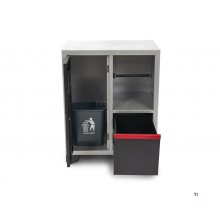 HBM Deluxe Waste Bin and Paper Holder For Workshop Equipment