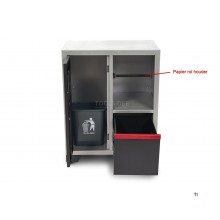 HBM Deluxe Waste Bin and Paper Holder For Workshop Equipment