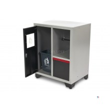 HBM Deluxe Waste Bin and Paper Holder For Workshop Equipment