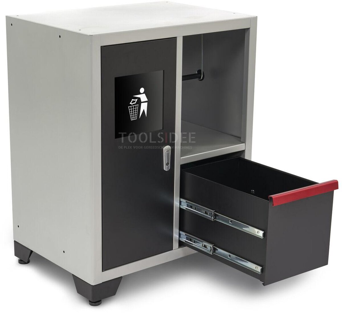 HBM Deluxe Waste Bin and Paper Holder For Workshop Equipment