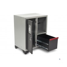 HBM Deluxe Waste Bin and Paper Holder For Workshop Equipment