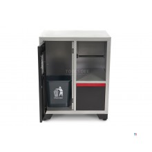 HBM Deluxe Waste Bin and Paper Holder For Workshop Equipment