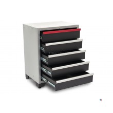 HBM 5 Drawers Deluxe Professional Tool Cabinet for Workshop Equipment HBM 5 Drawers Deluxe Professional Tool Cabinet for Workshop Equipment