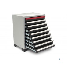 HBM Deluxe Profi-Werkzeugschrank mit 9 Schubladen für Werkstattausrüstung HBM Deluxe Profi-Werkzeugschrank mit 9 Schubladen für Werkstattausrüstung