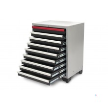 HBM Deluxe Profi-Werkzeugschrank mit 9 Schubladen für Werkstattausrüstung HBM Deluxe Profi-Werkzeugschrank mit 9 Schubladen für Werkstattausrüstung