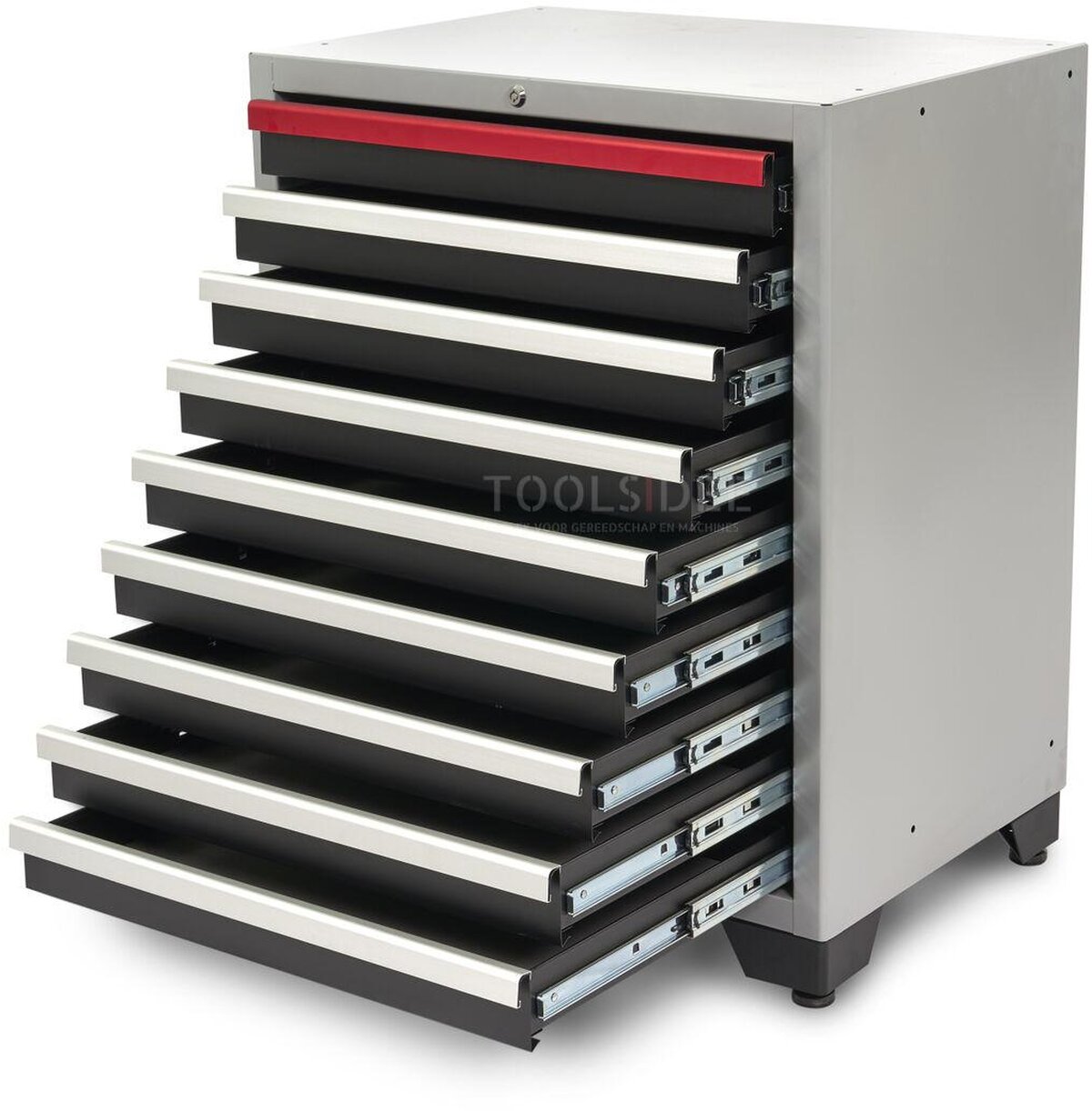 HBM Deluxe Profi-Werkzeugschrank mit 9 Schubladen für Werkstattausrüstung HBM Deluxe Profi-Werkzeugschrank mit 9 Schubladen für Werkstattausrüstung