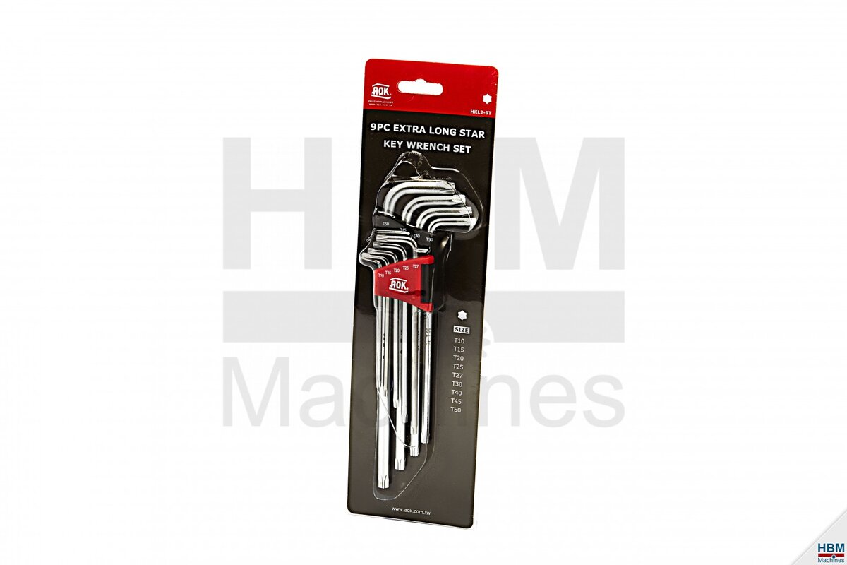 AOK 9-piece professional torx Allen key sets AOK 9-piece professional torx Allen key sets
