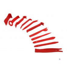 Hbm 11-delad dörrbeslag och demonteringssats för trimlist