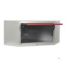 HBM Deluxe Veggskap Hjørne med gassfjærer for verkstedutstyr