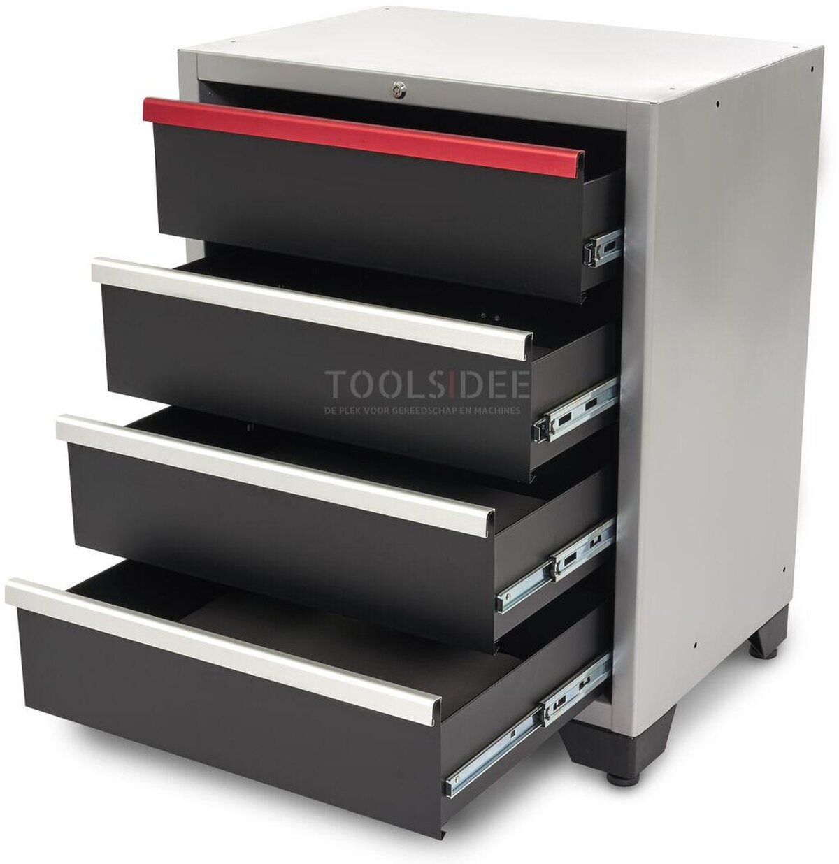 HBM 4 Schubladen Deluxe professioneller Werkzeugschrank für Werkstattausrüstung HBM 4 Schubladen Deluxe professioneller Werkzeugschrank für Werkstattausrüstung