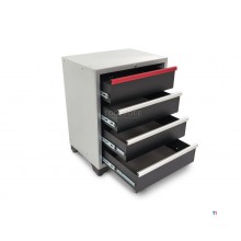 HBM 4 Schubladen Deluxe professioneller Werkzeugschrank für Werkstattausrüstung HBM 4 Schubladen Deluxe professioneller Werkzeugschrank für Werkstattausrüstung