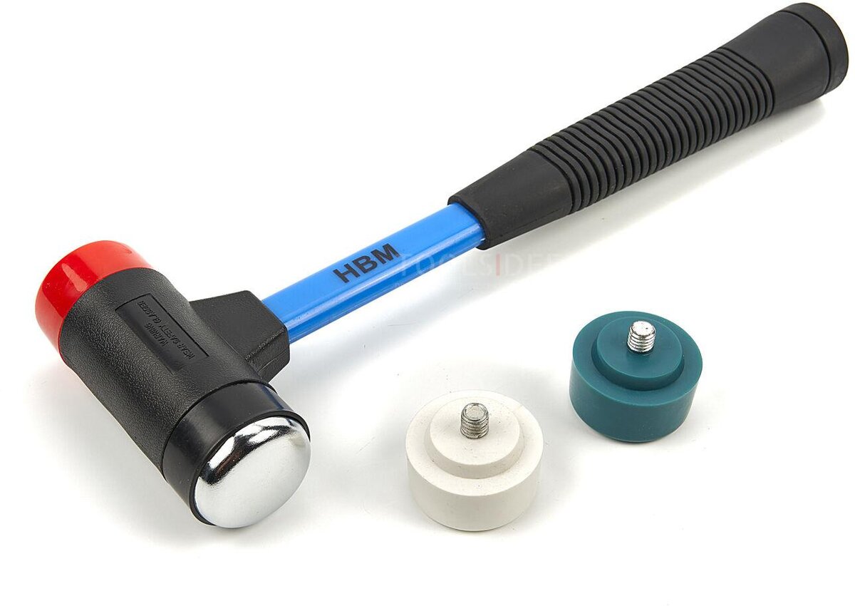 HBM 37 mm hammer med 4 utskiftbare hoder