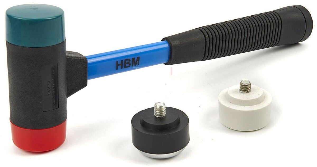 HBM 37 mm hammer med 4 utskiftbare hoder