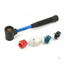 HBM 37 mm hammer med 4 utskiftbare hoder