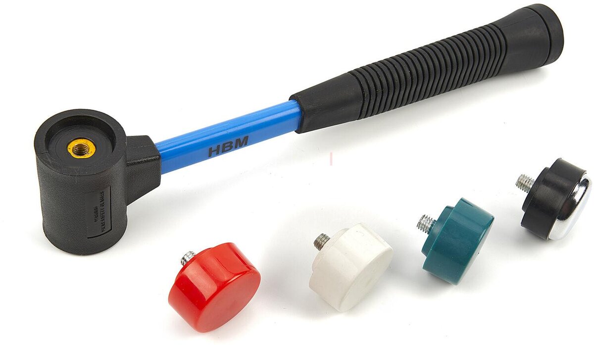 HBM 37 mm hammer med 4 utskiftbare hoder