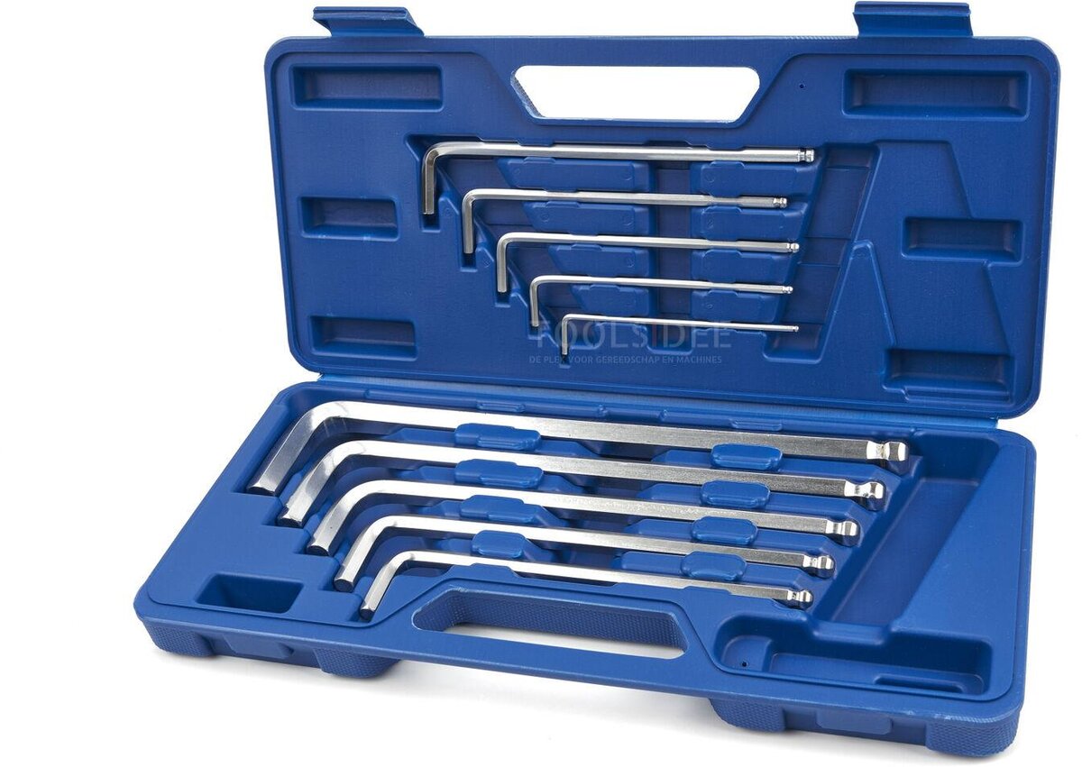 HBM 10 deler lang metrisk unbrakonøkkel sett STORE STØRRELSER HBM 10 deler lang metrisk unbrakonøkkel sett STORE STØRRELSER