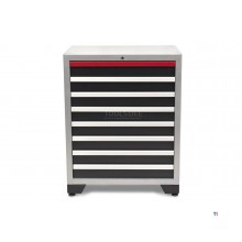 HBM 8 skuffer Deluxe professionelt værktøjsskab til værkstedsudstyr
