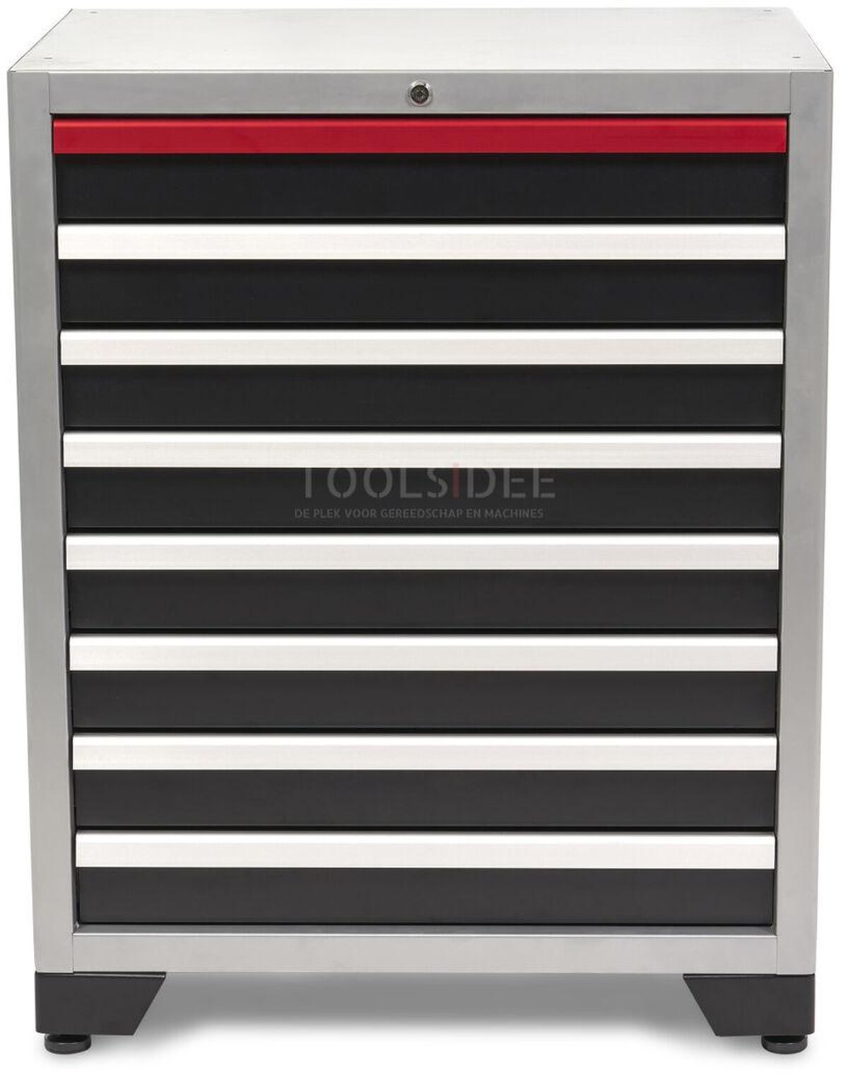 HBM 8 skuffer Deluxe professionelt værktøjsskab til værkstedsudstyr