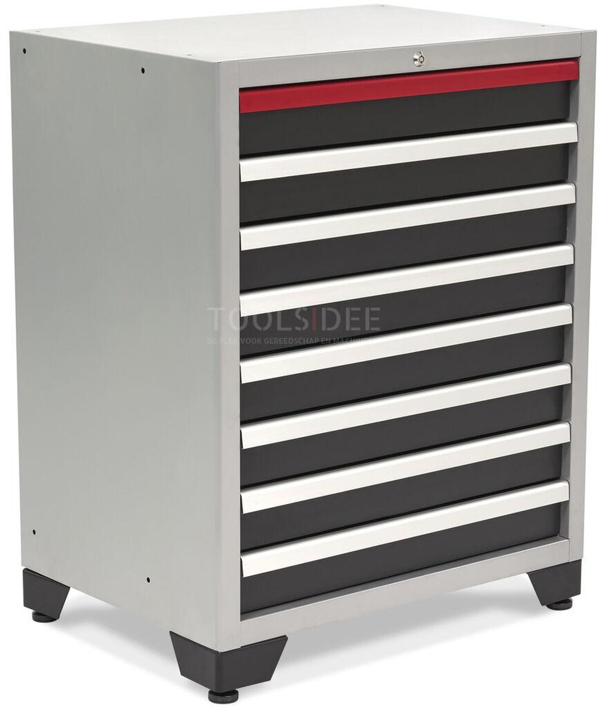 HBM 8 skuffer Deluxe professionelt værktøjsskab til værkstedsudstyr