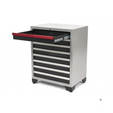 HBM 8 skuffer Deluxe professionelt værktøjsskab til værkstedsudstyr