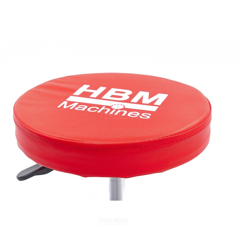 HBM pneumatisk sæde med værktøjsbakke