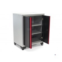 HBM Deluxe Profi-Werkzeugschrank mit Türen für Werkstattausrüstung HBM Deluxe Profi-Werkzeugschrank mit Türen für Werkstattausrüstung