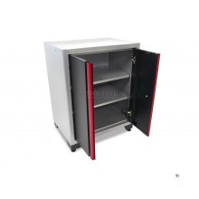 HBM Deluxe Profi-Werkzeugschrank mit Türen für Werkstattausrüstung HBM Deluxe Profi-Werkzeugschrank mit Türen für Werkstattausrüstung