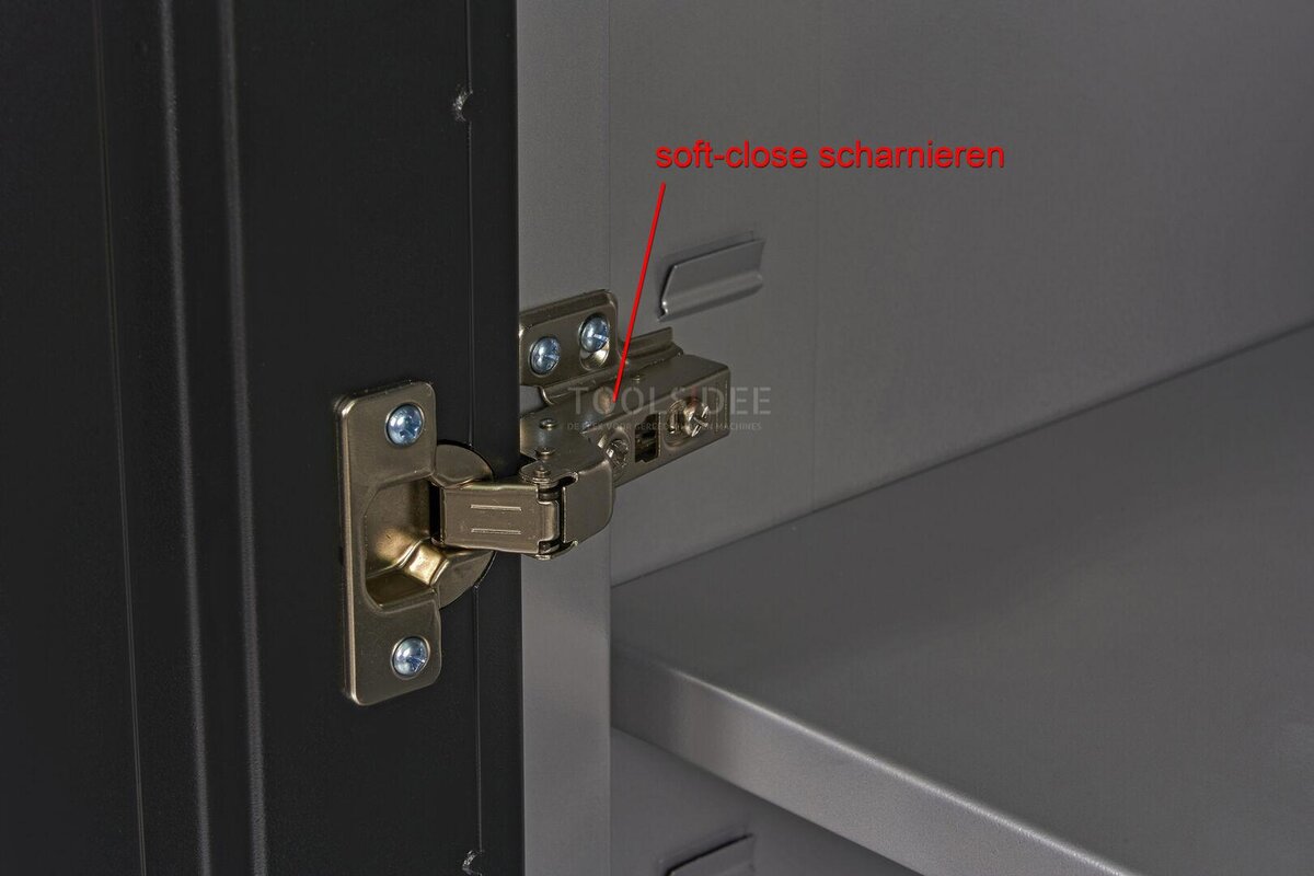 HBM Deluxe Profi-Werkzeugschrank mit Türen für Werkstattausrüstung HBM Deluxe Profi-Werkzeugschrank mit Türen für Werkstattausrüstung