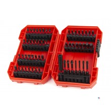Set di punte per viti a percussione professionale HBM da 56 pezzi