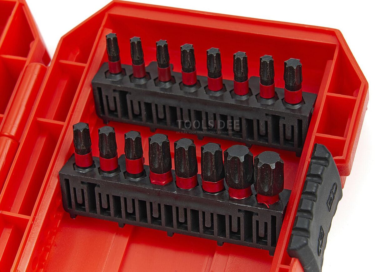 Set di punte per viti a percussione professionale HBM da 56 pezzi