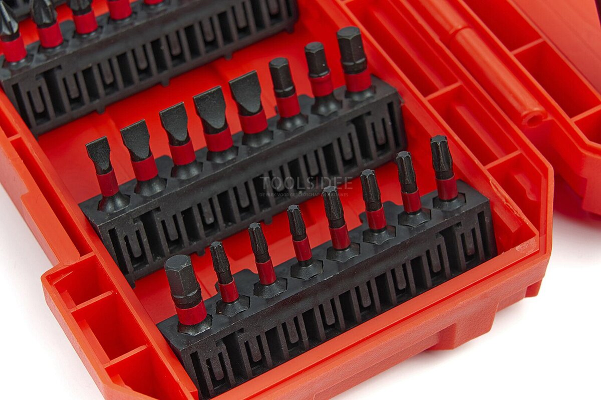 Set di punte per viti a percussione professionale HBM da 56 pezzi