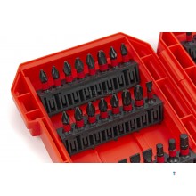 Set di punte per viti a percussione professionale HBM da 56 pezzi