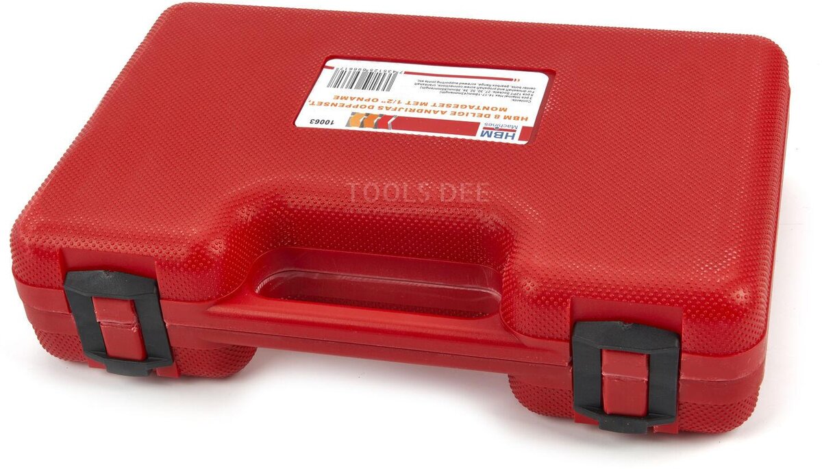 HBM 8-delt drevaksel-sæt, monteringssæt med 1/2 