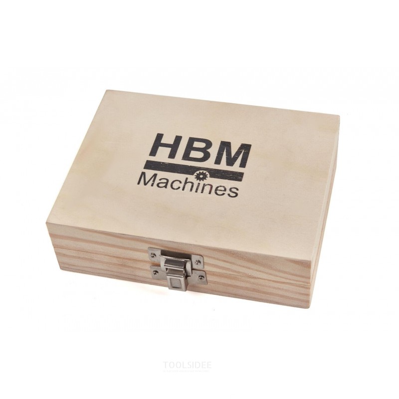 HBM 12-piece wood milling set