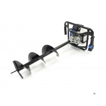 Taladro de tierra profesional HBM 52 cc con motor de gasolina - incluye 3 taladros 100/150/200 mm.